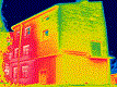 Obraz termowizyjny �ciany
